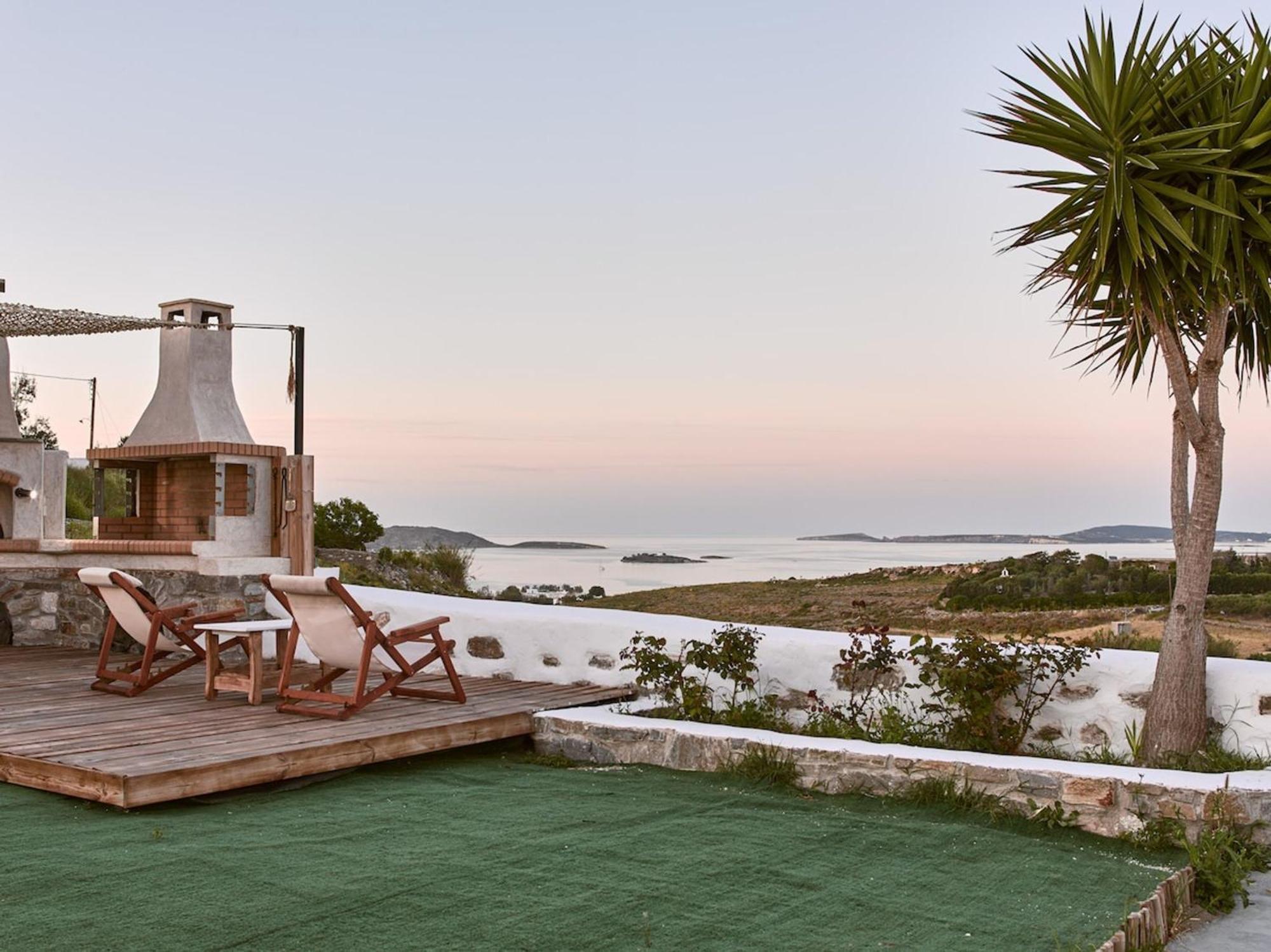 Maria Seaview Villa Near Naousa Buitenkant foto